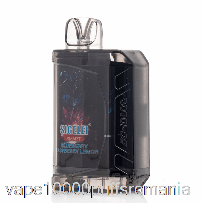 Vape Romania Sigelei Smart Ac10000 0% Zero Nicotină De Unică Folosință Afine Zmeură Lămâie